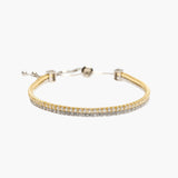 Dazzling Elegance Tennis Armbånd 18K Guldbelagt - Clarthearmbånd