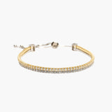 Dazzling Elegance Tennis Armbånd 18K Guldbelagt - Clarthearmbånd