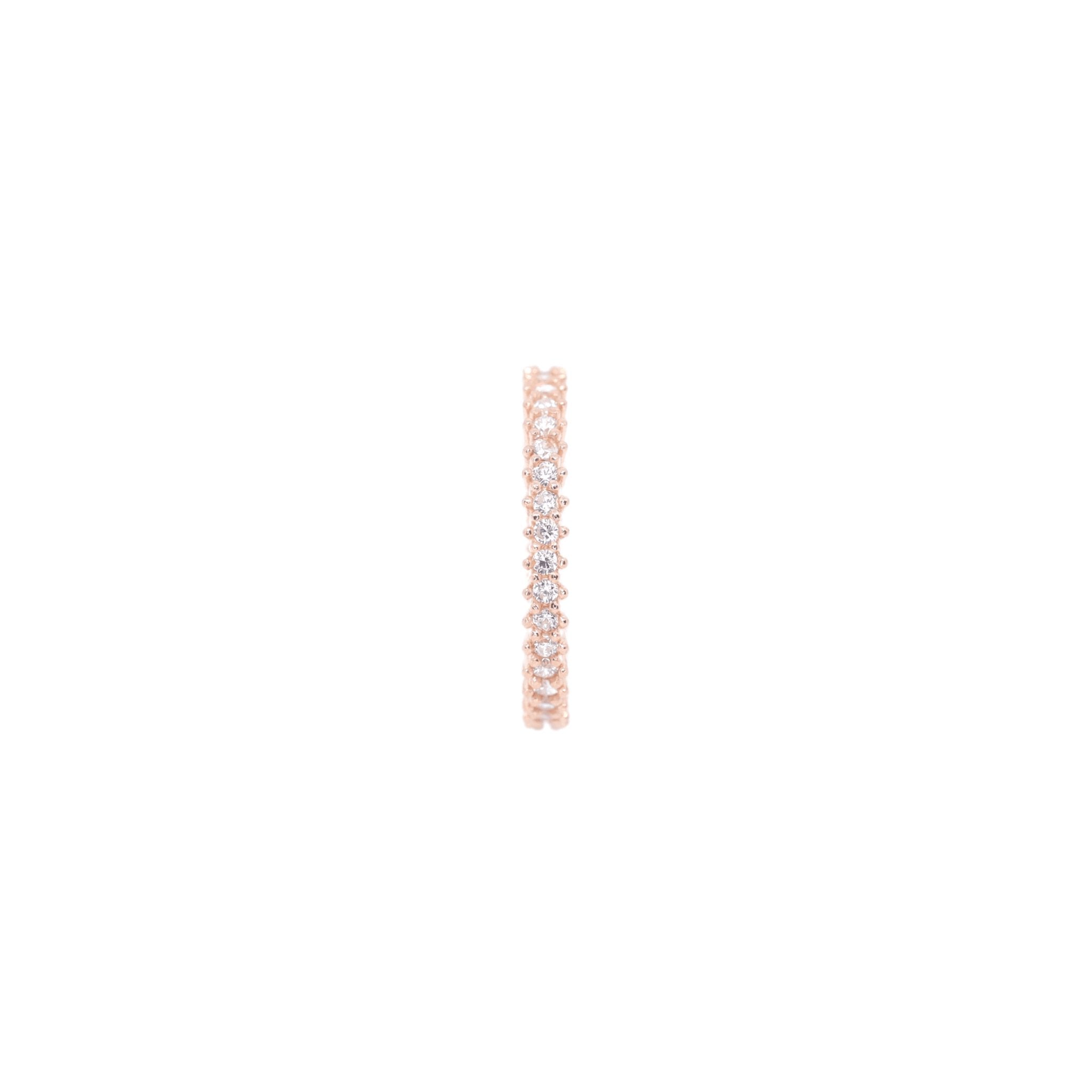 Dazzling Ring Forgyldt i 18K Roséguld - ClartheFingerring