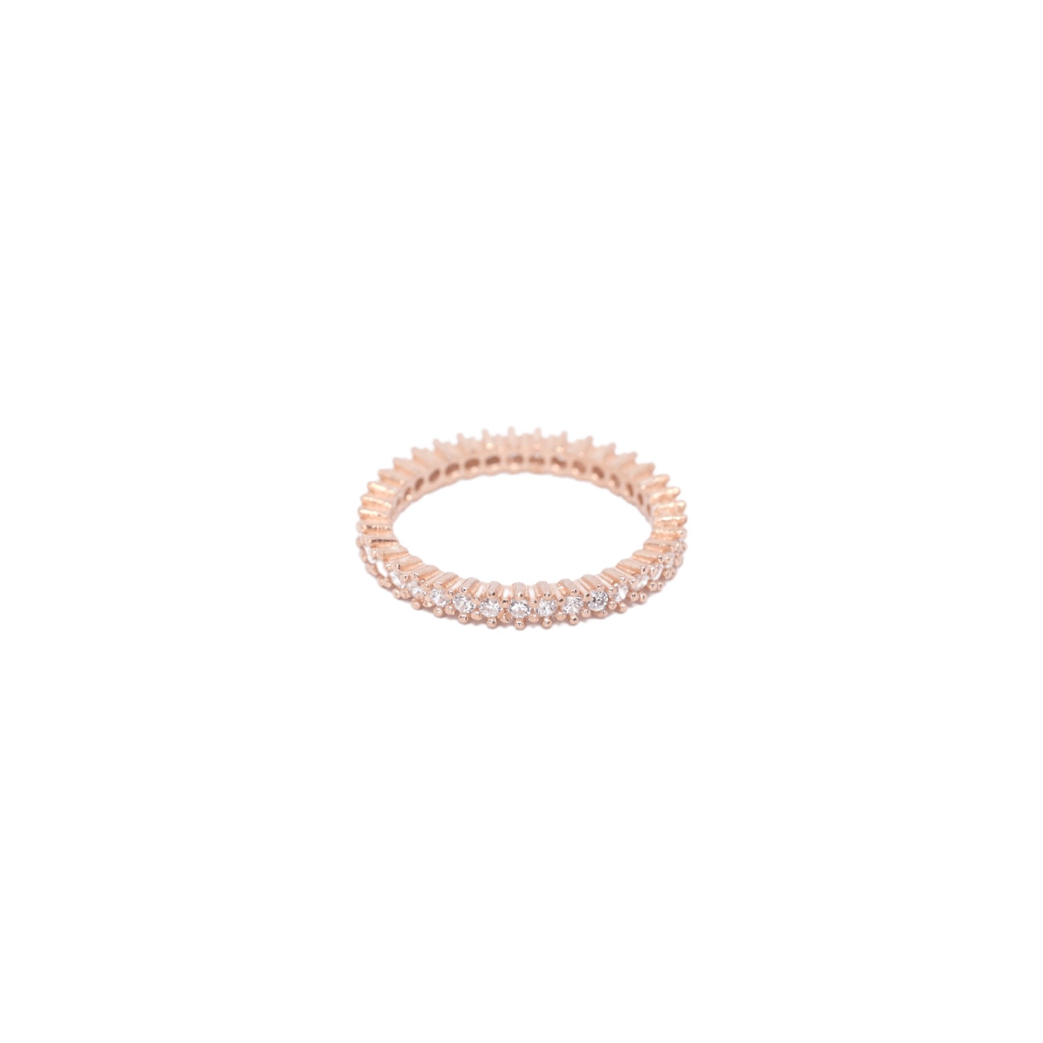 Dazzling Ring Forgyldt i 18K Roséguld - ClartheFingerring