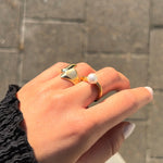 Ethereal Elegance Ring 18K Guldbelagt - ClartheFingerring