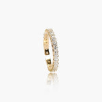 Lumière Eternity Ring – 18K Guldbelagt - ClartheFingerring