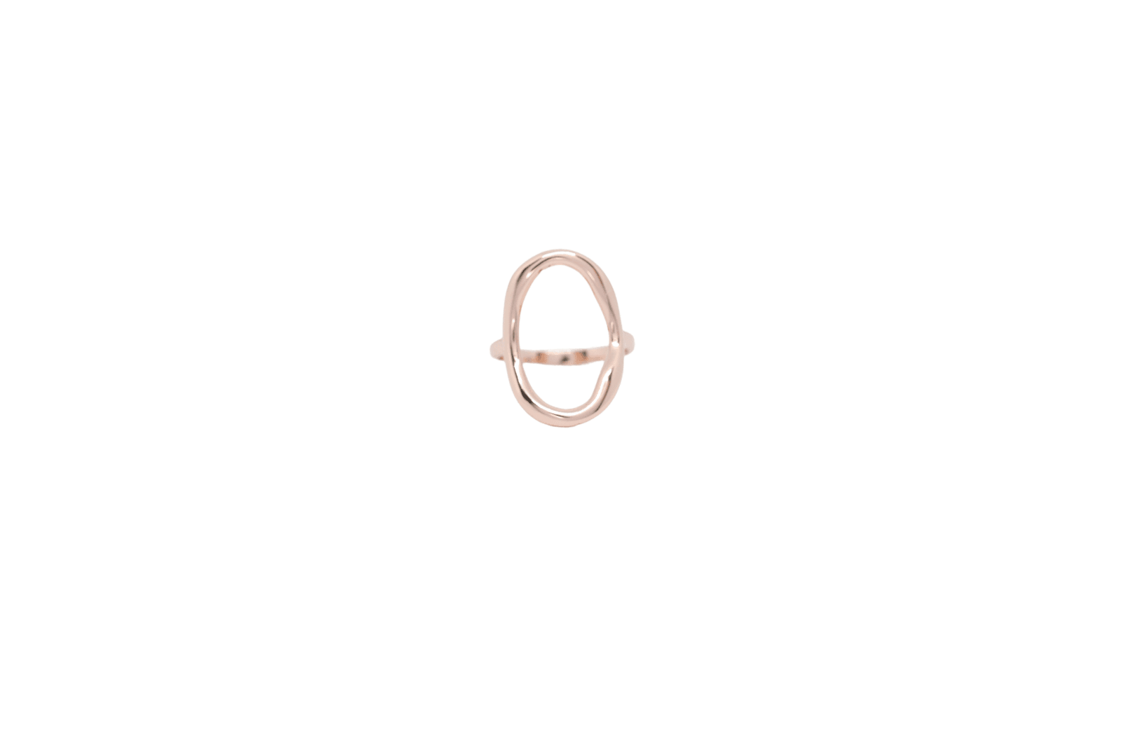 Orbit Ring Forgyldt i 18K Roséguld - ClartheFingerring