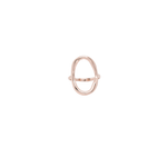 Orbit Ring Forgyldt i 18K Roséguld - ClartheFingerring