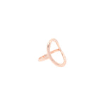 Orbit Ring Forgyldt i 18K Roséguld - ClartheFingerring