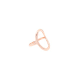 Orbit Ring Forgyldt i 18K Roséguld - ClartheFingerring