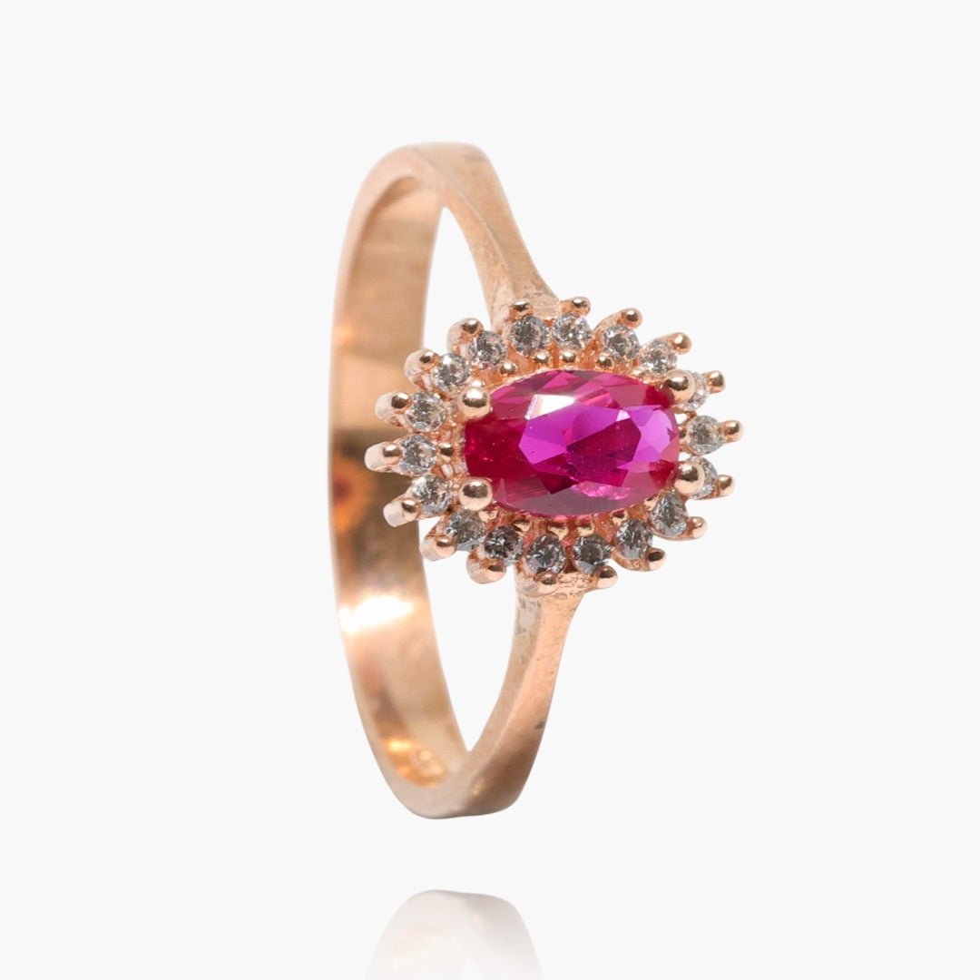 Rose gold ring - Clarthe