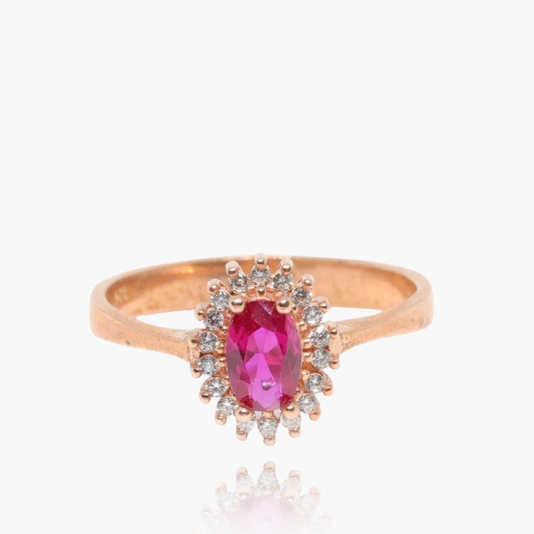 Rose gold ring - Clarthe