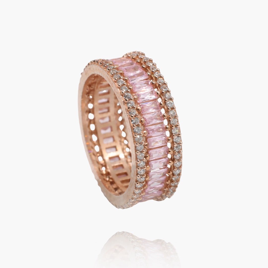 Rose gold ring - Clarthe